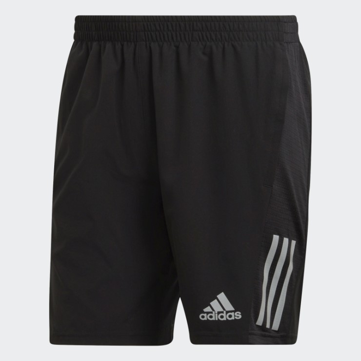 Pantalones Cortos Adidas Own The Run Plateados