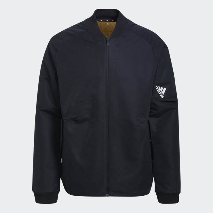 Chamarra Bomber Negra Diseñada 4 Gameday Adidas