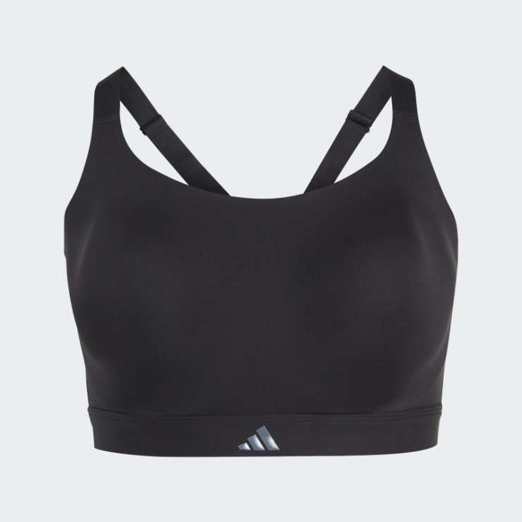 Sujetador De Entrenamiento De Alta Sujeción Impact Luxe (talla Grande) Adidas Negro