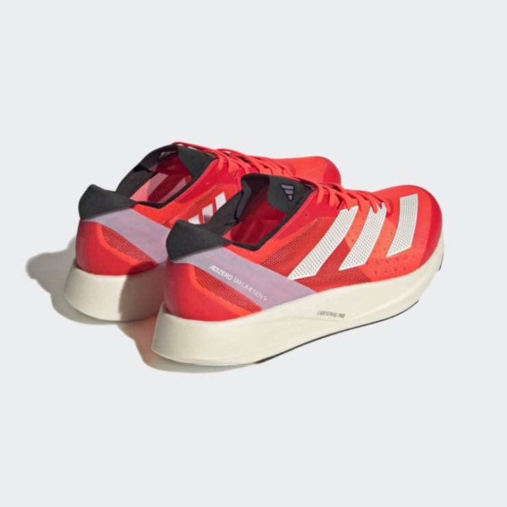 Red Adidas Adizero Takumi Sen 9 Shoes