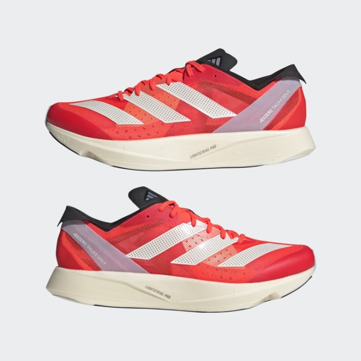 Red Adidas Adizero Takumi Sen 9 Shoes