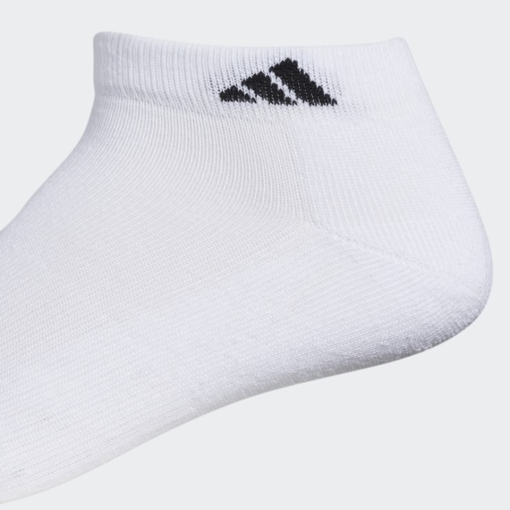 Calcetines Deportivos Acolchados Bajos 6 Pares Blanco Adidas