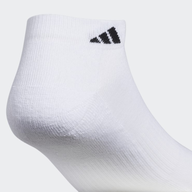 Calcetines Deportivos Acolchados Bajos 6 Pares Blanco Adidas