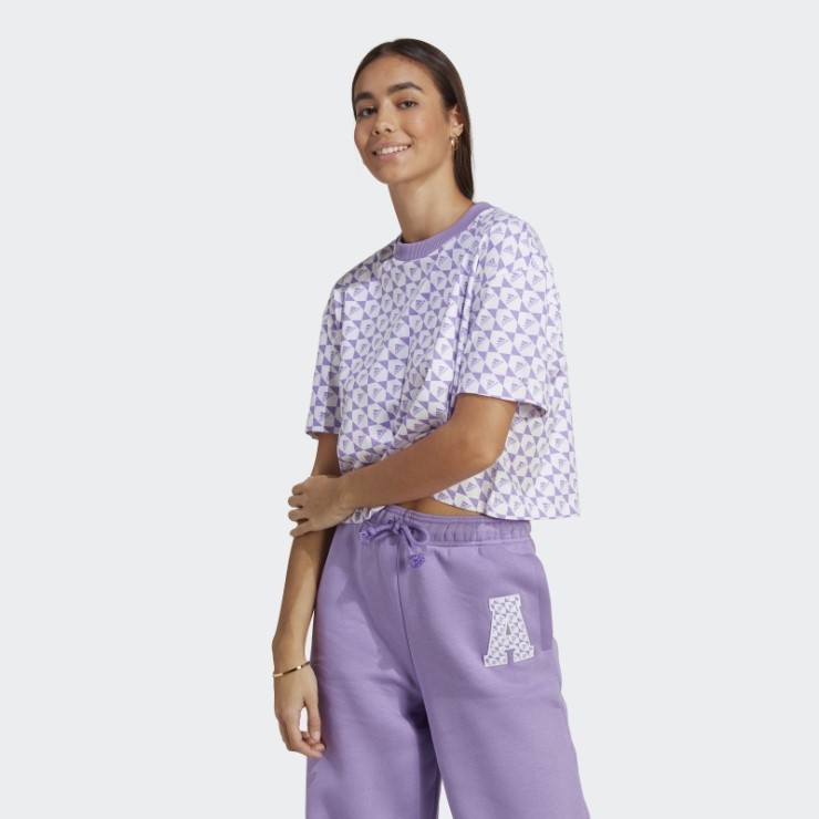 All Szn X Logomania Camiseta Blanco Adidas