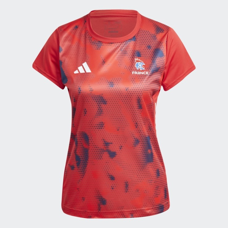 Camiseta Adidas Roja Francia Balonmano