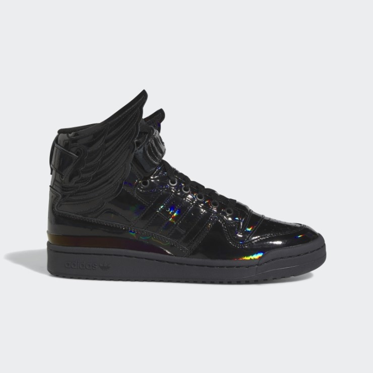 Negro Adidas Jeremy Scott Opal Alas 4.0 Zapatos