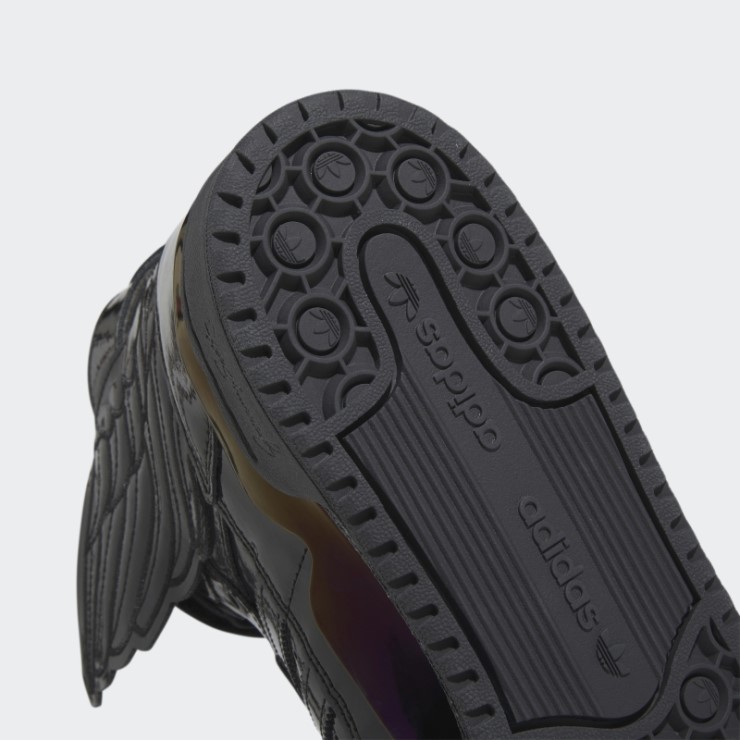 Negro Adidas Jeremy Scott Opal Alas 4.0 Zapatos