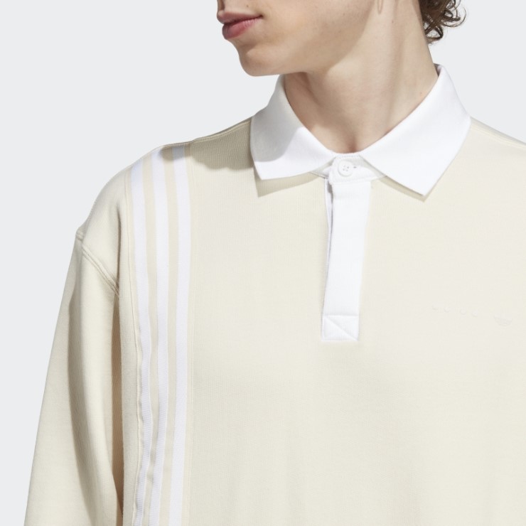 Adidas Rifta Metro Camiseta De Rugby De Manga Larga Blanca