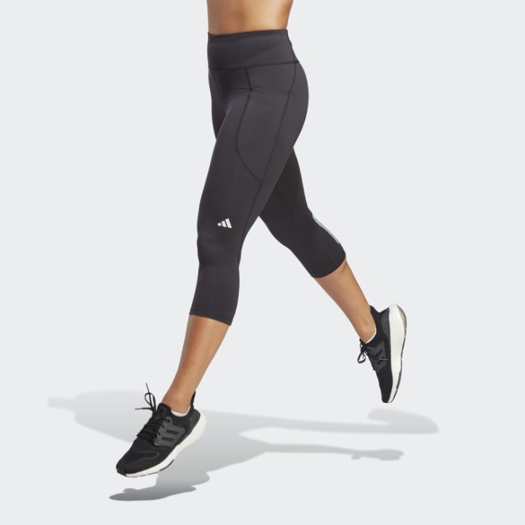 Negro Adidas Dailyrun 3/4 Leggins