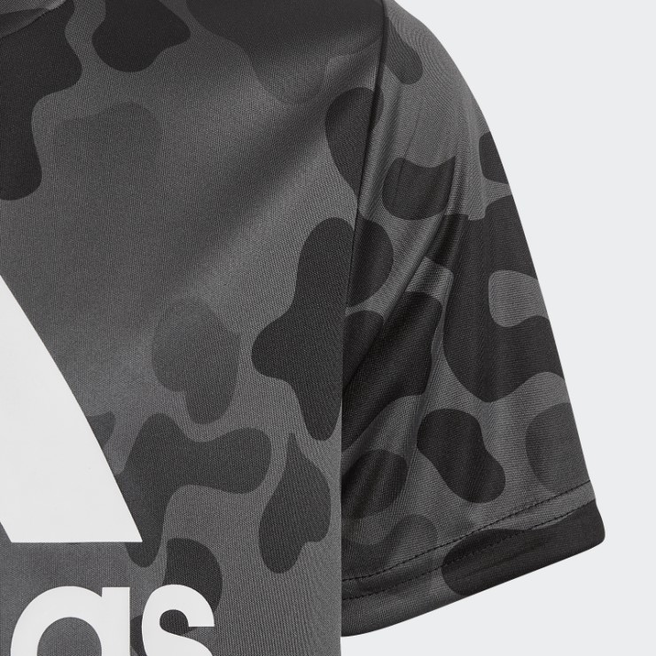 Diseñado Para Moverse Camo Camiseta Adidas Negro