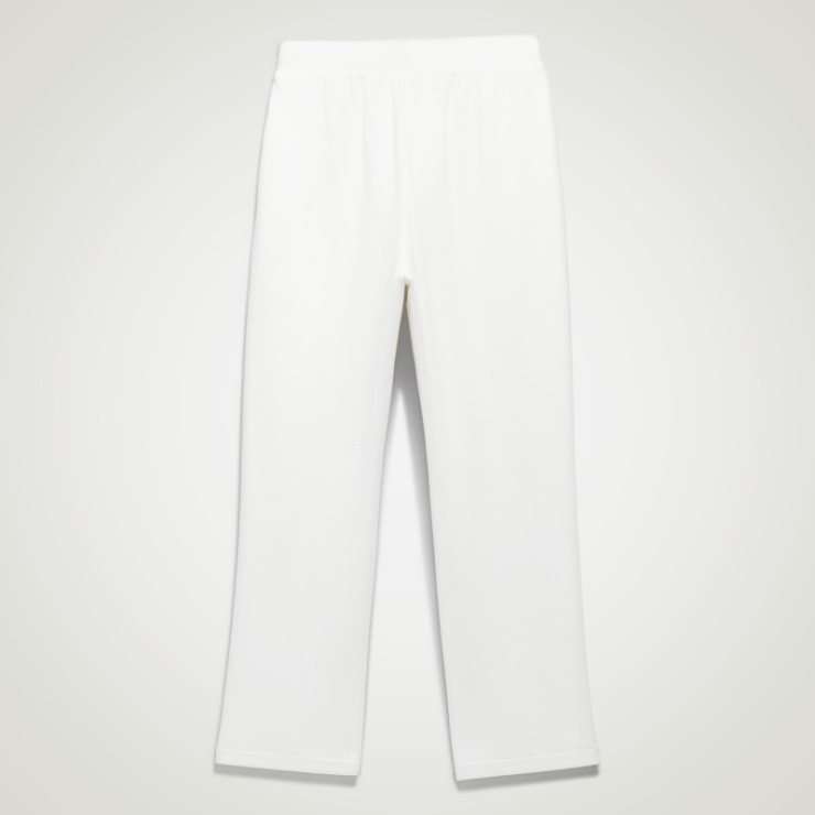 Pantalon Adidas Basketball Blanco Terciopelo Caliente