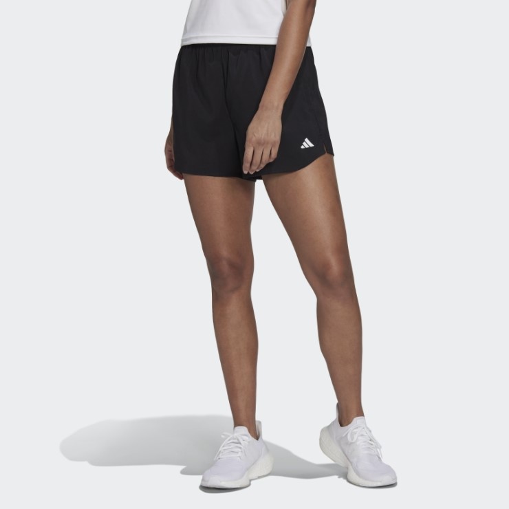 Pantalones Cortos Negros Aeroready Hechos Para Entrenar Minimalistas De Adidas