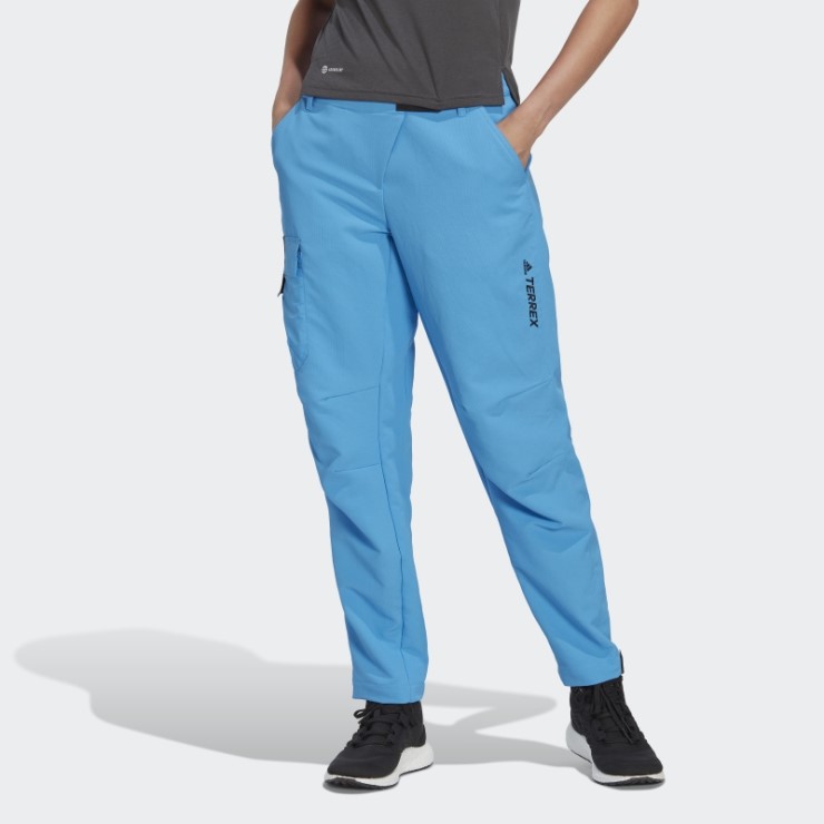 Pantalones De Senderismo Terrex Hechos Para Ser Rehechos Azules Adidas