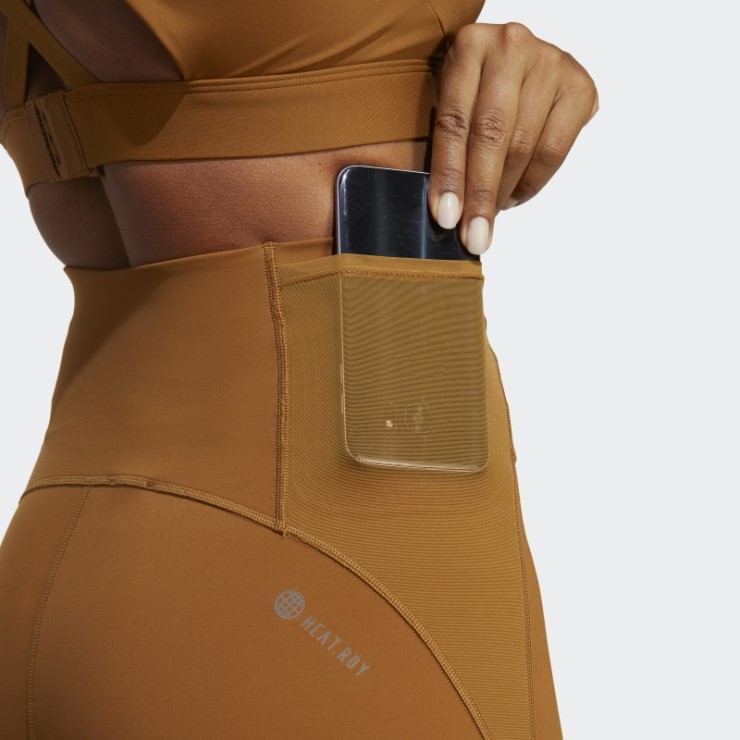 Leggings De Entrenamiento Hiit 7/8 Bronce De Adidas