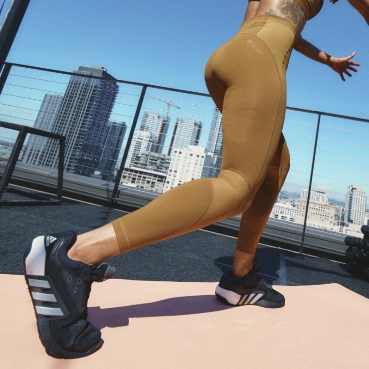 Leggings De Entrenamiento Hiit 7/8 Bronce De Adidas