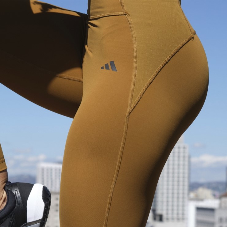 Leggings De Entrenamiento Hiit 7/8 Bronce De Adidas