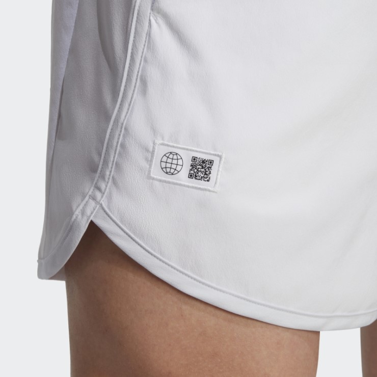 Shorts De Running Adidas Hechos Para Ser Rehechos Blancos