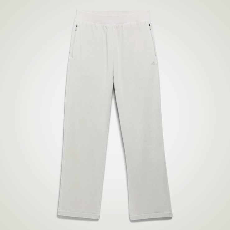 Pantalones Adidas Basketball Terciopelo (género Neutro) Metal Gris Moda