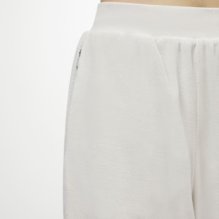 Pantalones Adidas Basketball Terciopelo (género Neutro) Metal Gris Moda