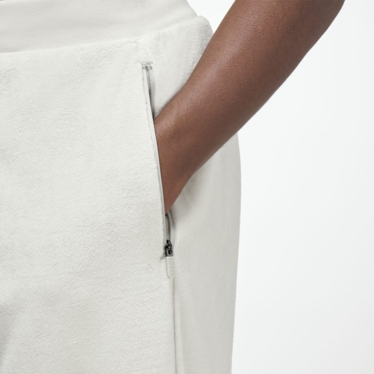 Pantalones Adidas Basketball Terciopelo (género Neutro) Metal Gris Moda