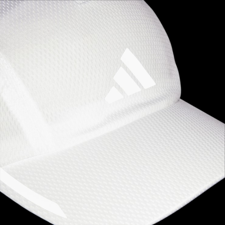 Adidas Running Aeroready Gorra De Malla De Cuatro Paneles Blanca