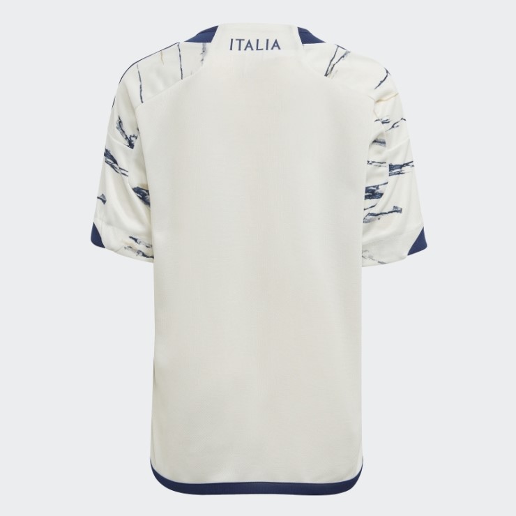 Mini Kit Italia 23 Segunda Equipacion Adidas Blanco
