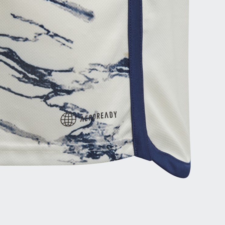 Mini Kit Italia 23 Segunda Equipacion Adidas Blanco