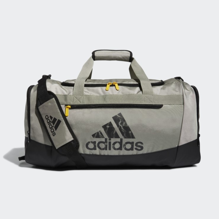 Adidas Defender Iv Mediano Bolsa De Lona Plateada