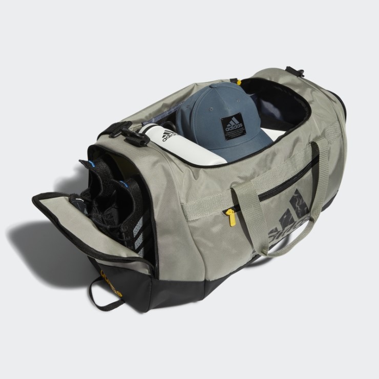 Adidas Defender Iv Mediano Bolsa De Lona Plateada