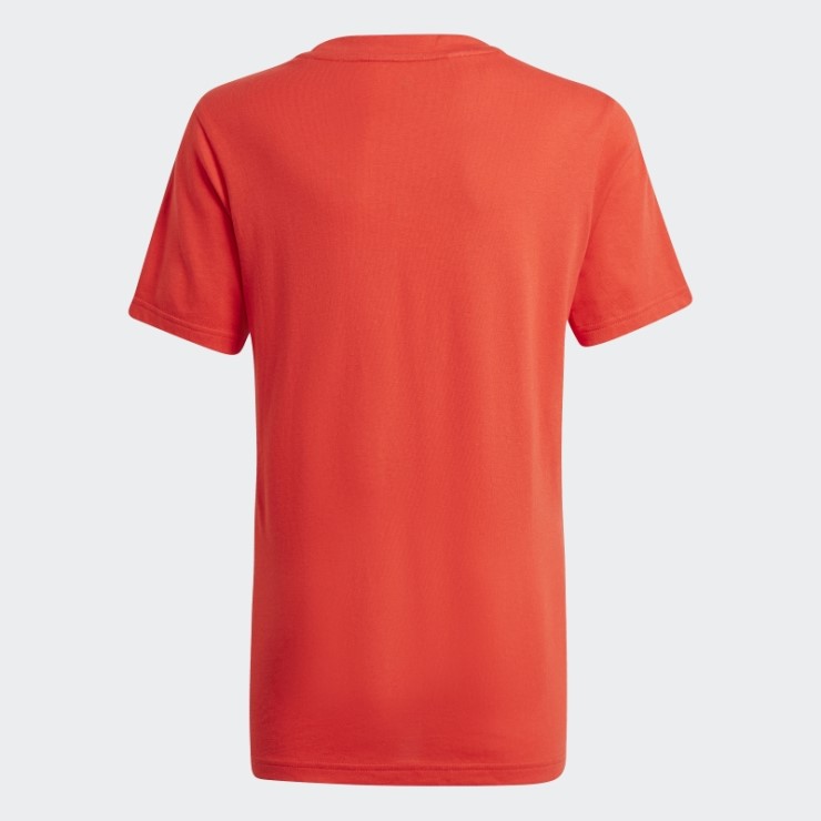 Camiseta Adidas Essentials 3-Stripes Fashion Rojo