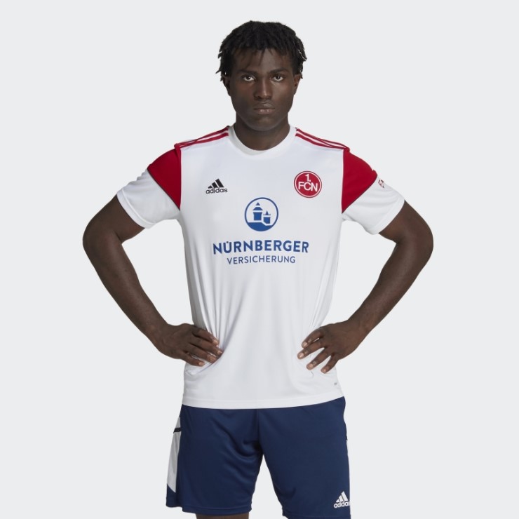 Camiseta Blanca Fc Nürnberg 22/23 Segunda Equipación Adidas