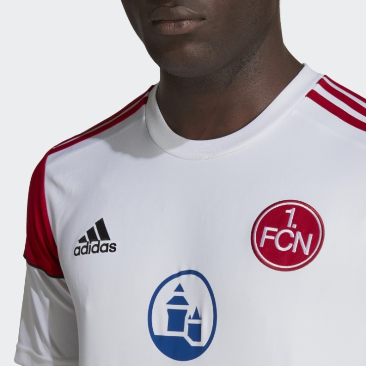 Camiseta Blanca Fc Nürnberg 22/23 Segunda Equipación Adidas