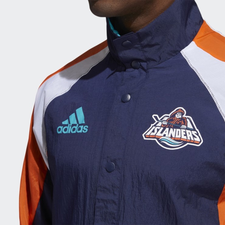 Chamarra Retro Invertida Isleños Azul Marino Adidas