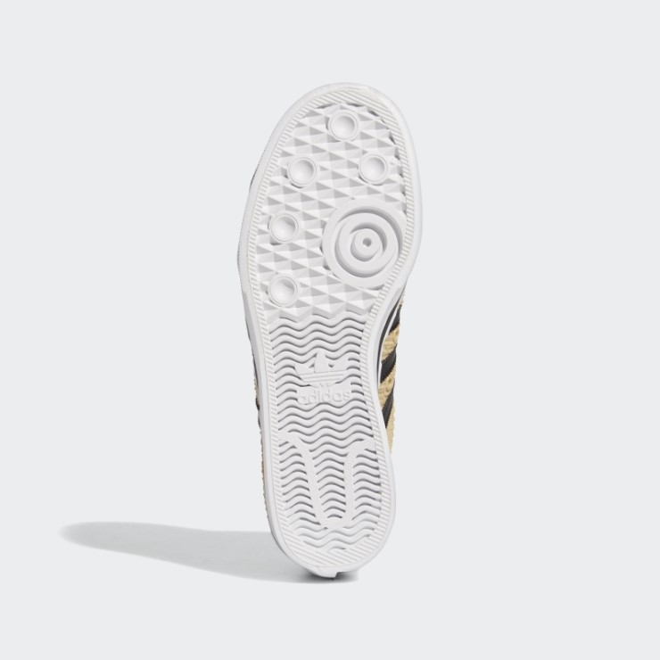 Zapatillas Nizza Plataforma Mid Beige Tono Adidas