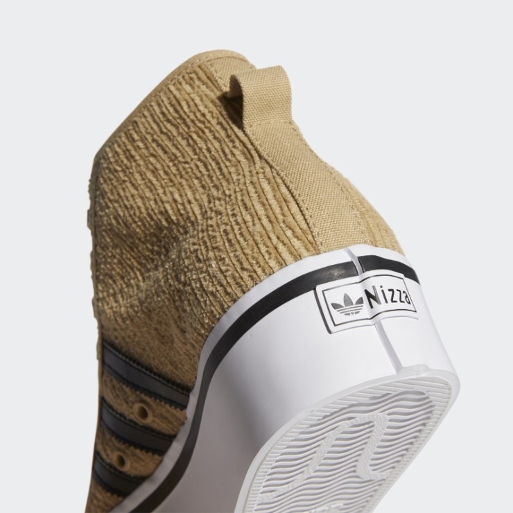 Zapatillas Nizza Plataforma Mid Beige Tono Adidas