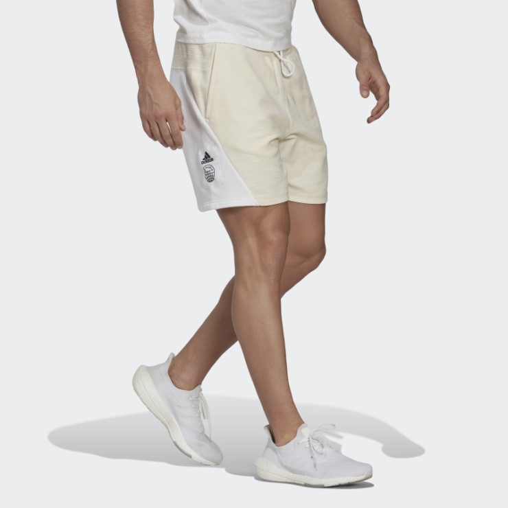 Shorts De Felpa Francesa Invertida Sin Teñir (género Neutral) Adidas