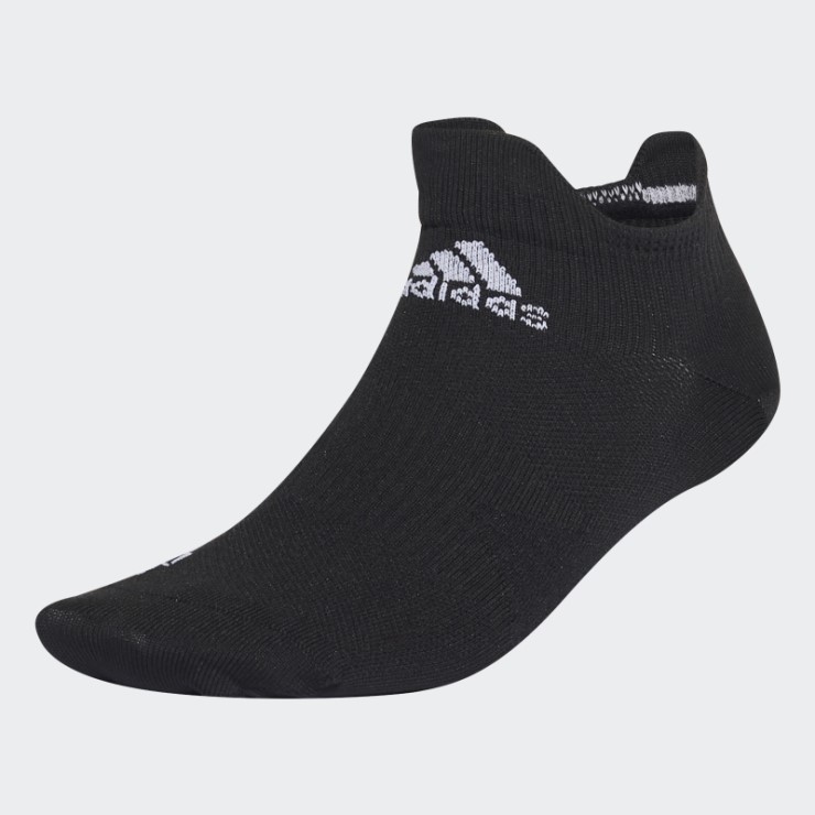Adidas Calcetines Negros De Corte Bajo Para Correr