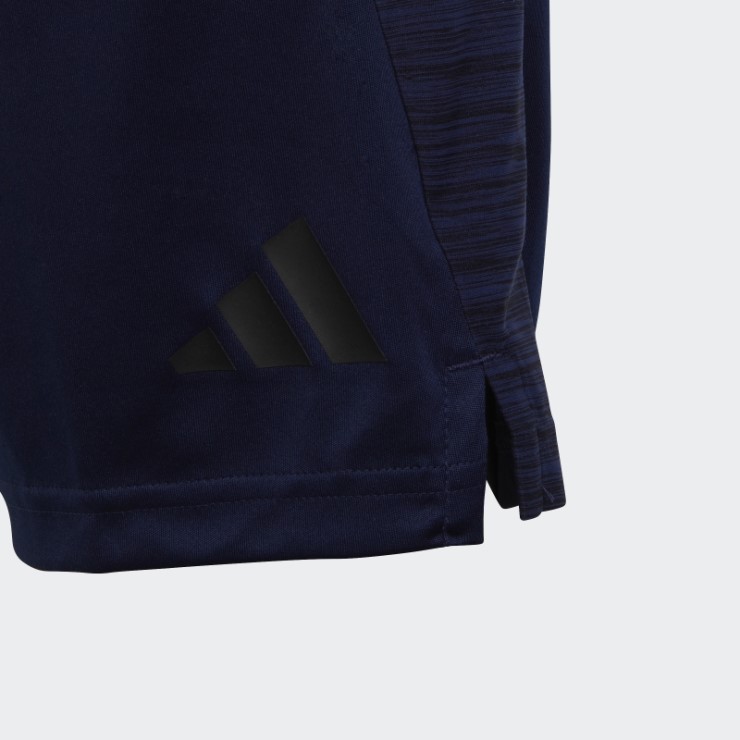 Pantalón Corto Aeroready Heather Azul Oscuro Adidas