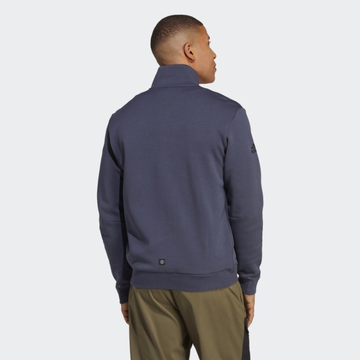 Adidas All Blacks Rugby Chaqueta De Estilo De Vida Azul Marino