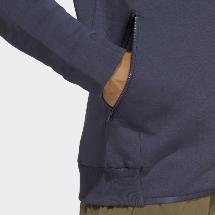 Adidas All Blacks Rugby Chaqueta De Estilo De Vida Azul Marino