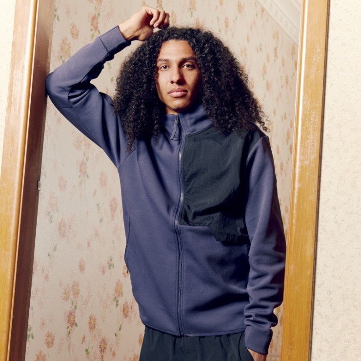 Adidas All Blacks Rugby Chaqueta De Estilo De Vida Azul Marino