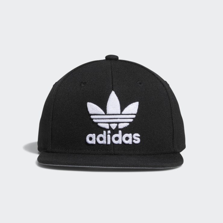 Gorra Snapback Niño Original Trefoil Cadena Negro Moda Adidas