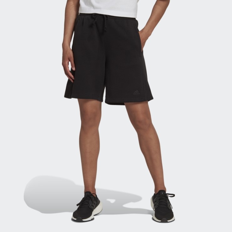 Adidas Shorts Negros All Szn De Forro Polar