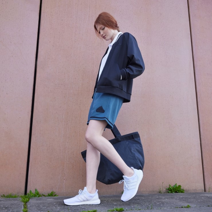 Pantalones Cortos Adidas French Terry (género Neutral) Viridian