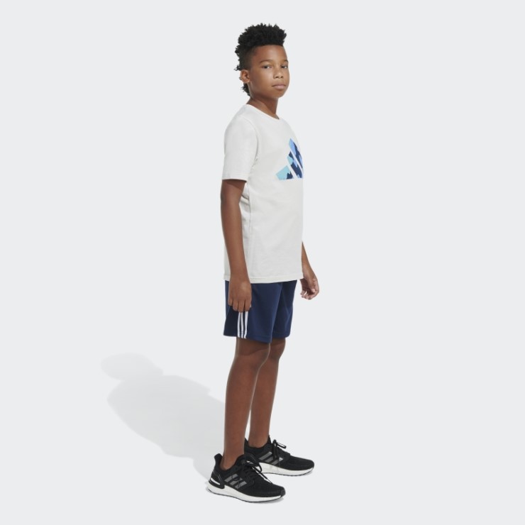 Camiseta Con Logo De Camuflaje De Aluminio Adidas