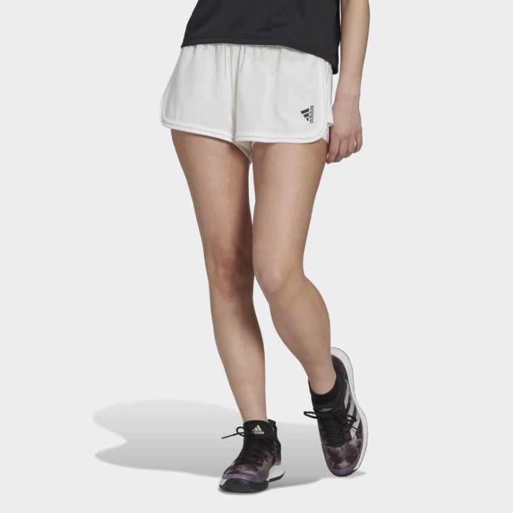 Shorts De Tenis Adidas Club Blancos