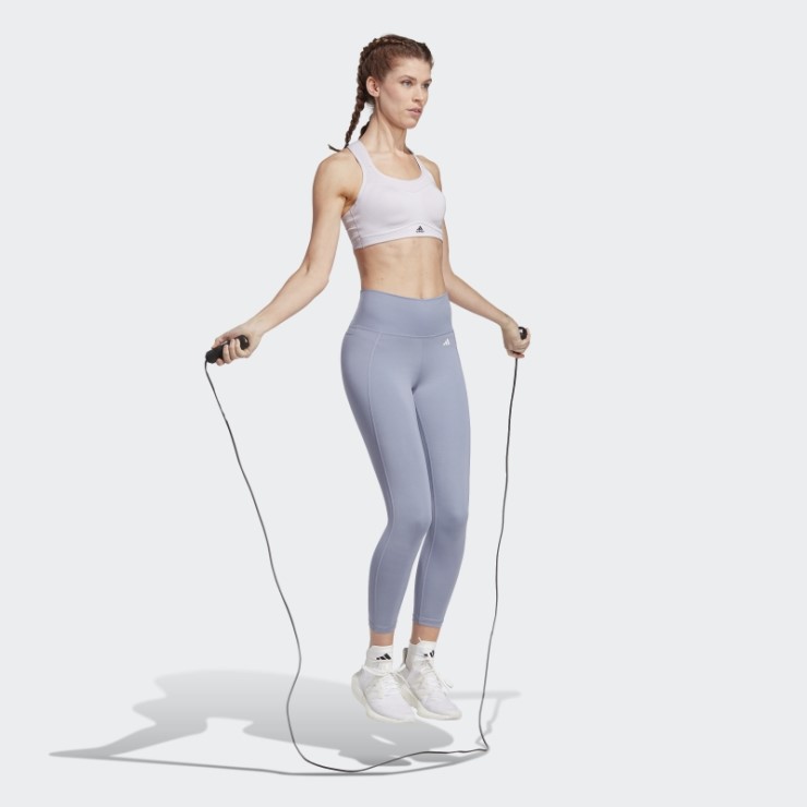 Adidas Tlrd Impacto Sujetador De Entrenamiento De Alta Sujeción Plata Amanecer Moda