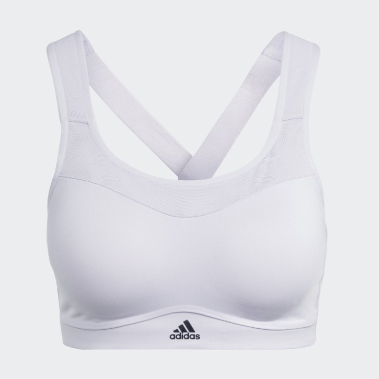Adidas Tlrd Impacto Sujetador De Entrenamiento De Alta Sujeción Plata Amanecer Moda