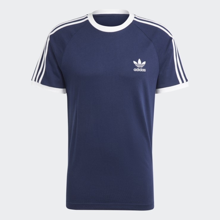 Adidas Night Indigo Adicolor Classics Camiseta De 3 Rayas