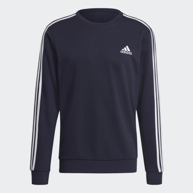 Sudadera Con 3 Rayas De Felpa Francesa Ink Essentials De Adidas